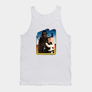 Smugglers (black starfield, desert border) Tank Top